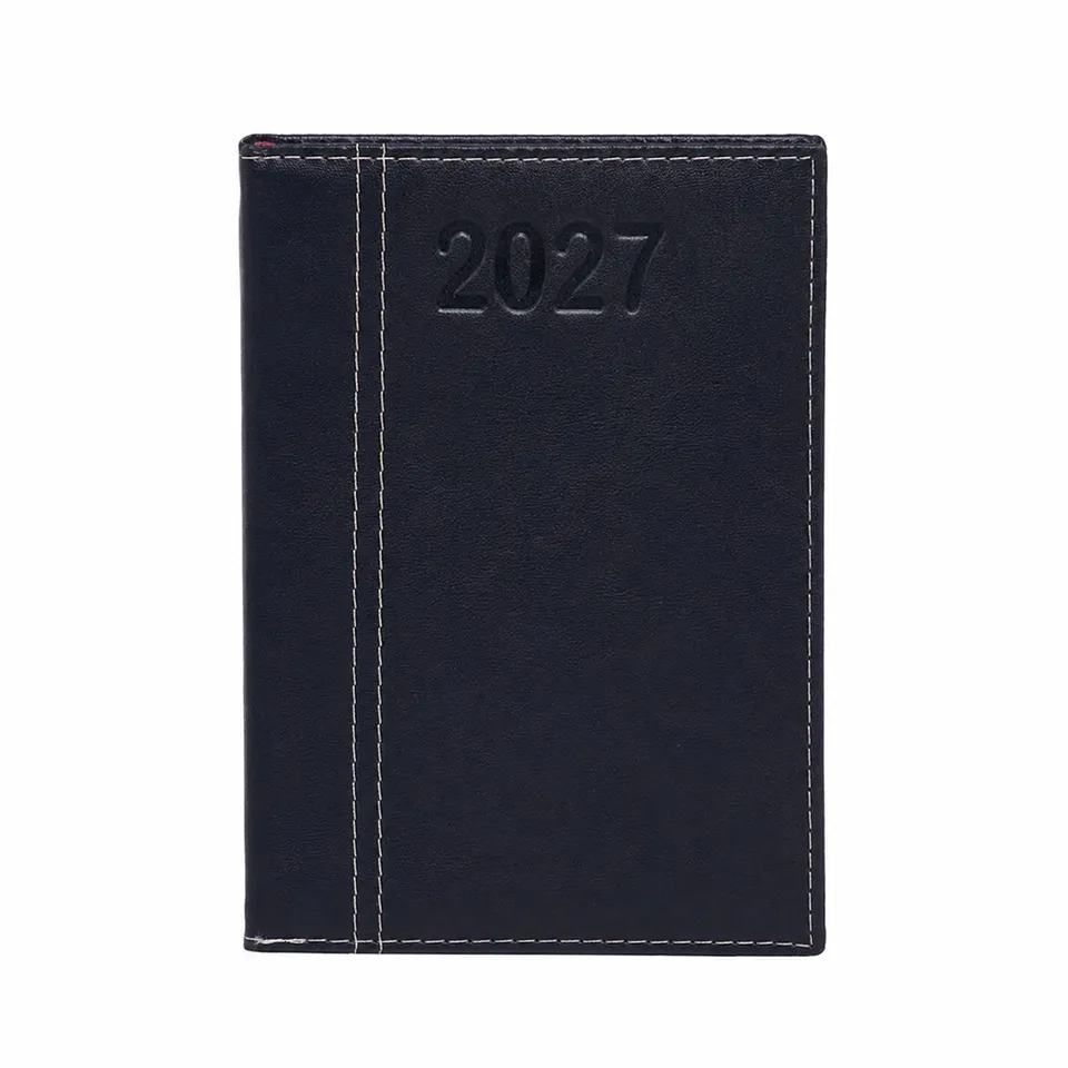 Agenda diária 2027 na cor azul