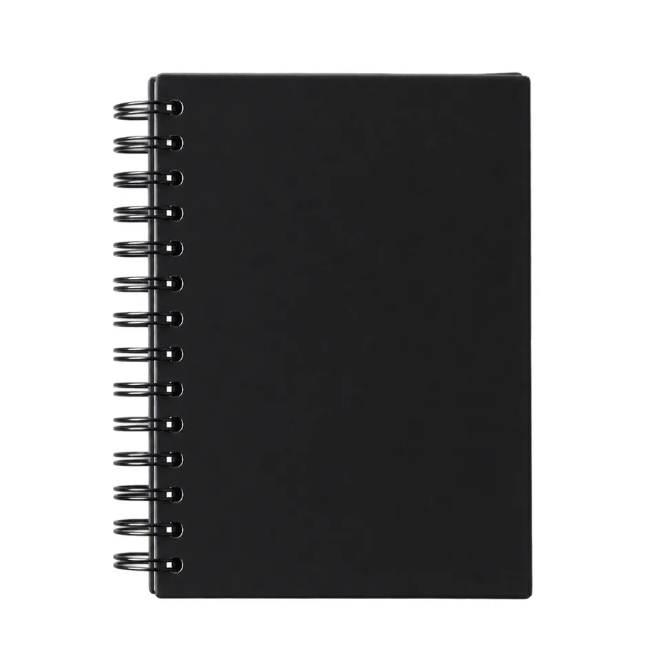 Agenda diária 2027 na cor preto