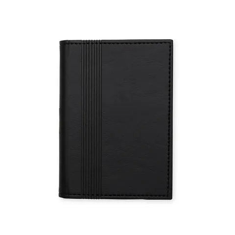 Bloco de notas personalizado 80 folhas com porta-caneta sem pauta (cód. 14924)