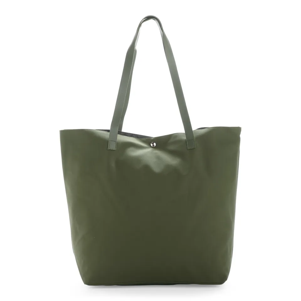 Bolsa de couro sintético personalizada 12 litros na cor verde