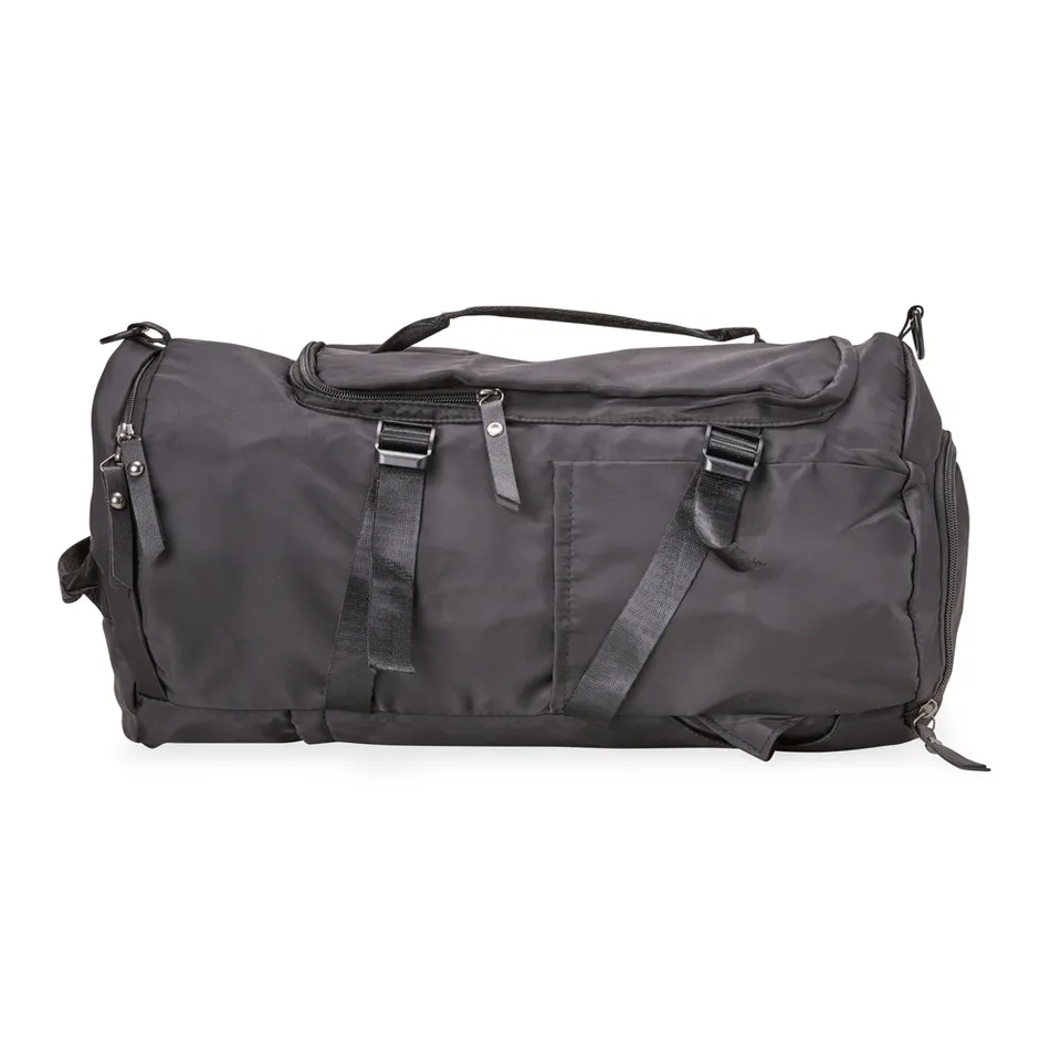 Bolsa esportiva personalizada 30 litros na cor preto