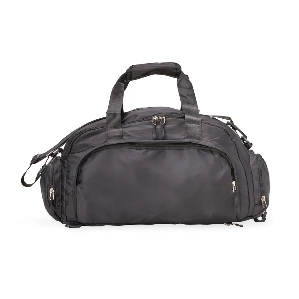 Bolsa esportiva personalizada 33 litros na cor preto