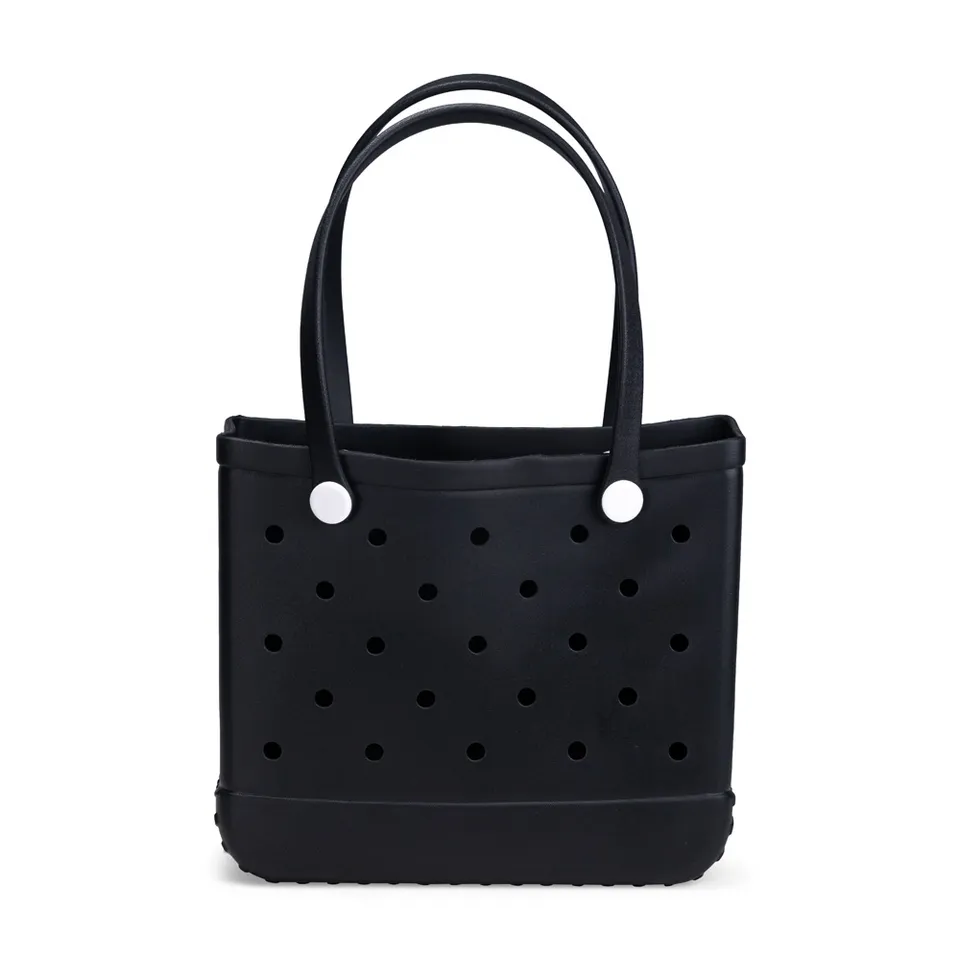 Bolsa de EVA personalizada impermeável 29 × 33 cm na cor preto
