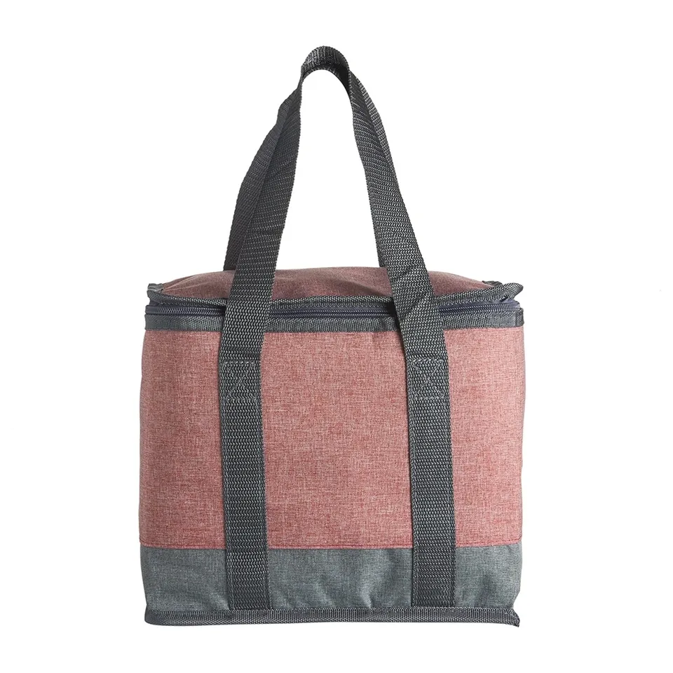 Bolsa térmica personalizada 15 litros na cor vermelho