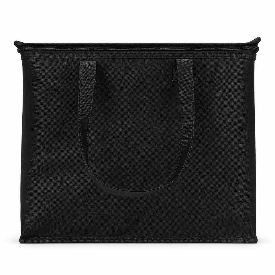 Bolsa térmica personalizada 40 litros impermeável na cor preto