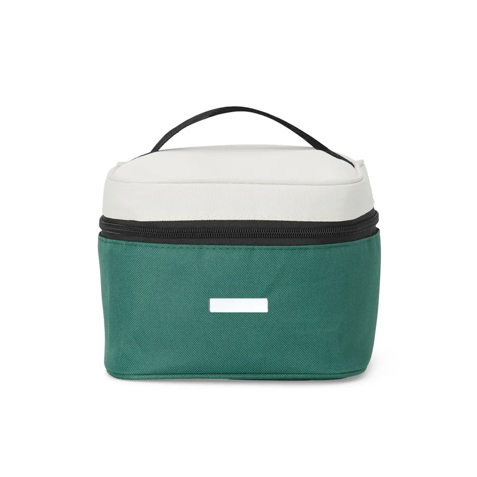 Bolsa térmica personalizada 5 litros com plaquinha na cor verde