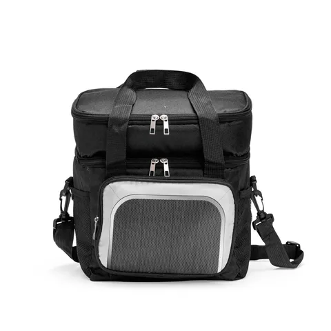 Bolsa térmica dupla personalizada 12 litros impermeável com compartimentos