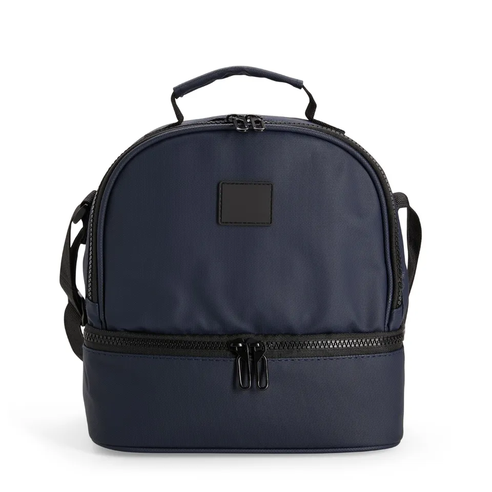Bolsa térmica dupla personalizada 7 litros na cor azul