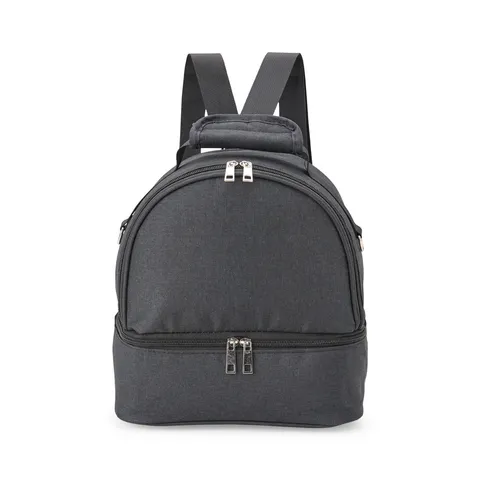 Bolsa térmica dupla personalizada 9 litros com compartimentos 24 × 22 cm