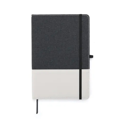Caderno A5 de poliéster personalizado