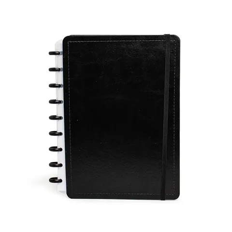 Caderno de disco percalux personalizado 64 folhas com capa dura