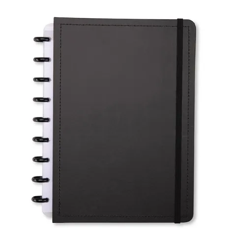 Caderno de disco personalizado 79 folhas com pauta