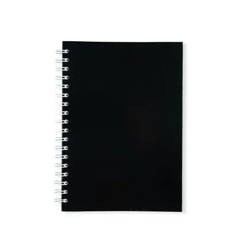 Caderno laminado personalizado com pauta