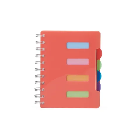 Caderno pequeno personalizado rosa