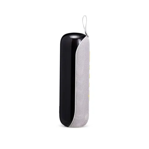 Caixa de som bluetooth personalizada TWS com rádio FM 24,9 × 8 cm