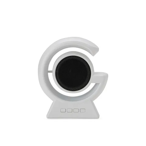 Caixa de som bluetooth personalizada TWS com luminária e rádio FM