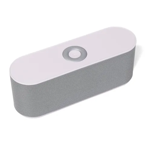 Caixa de som bluetooth multimídia personalizada com rádio FM 7,5 × 20 cm