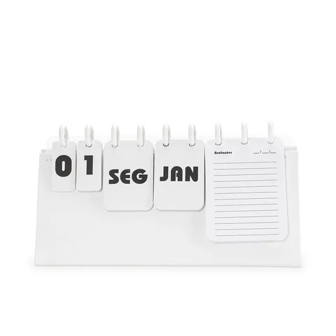 Calendário permanente de mesa disco