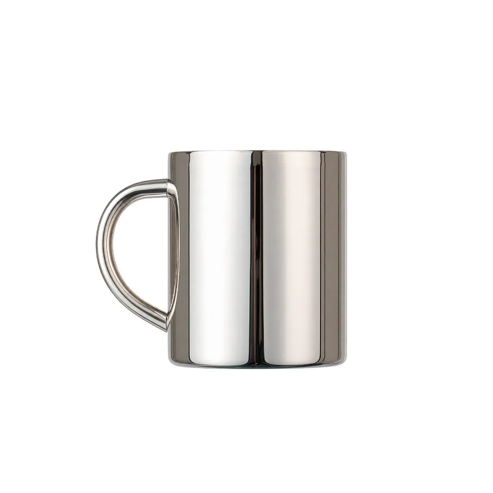 Caneca de inox personalizada 300 ml na cor inox