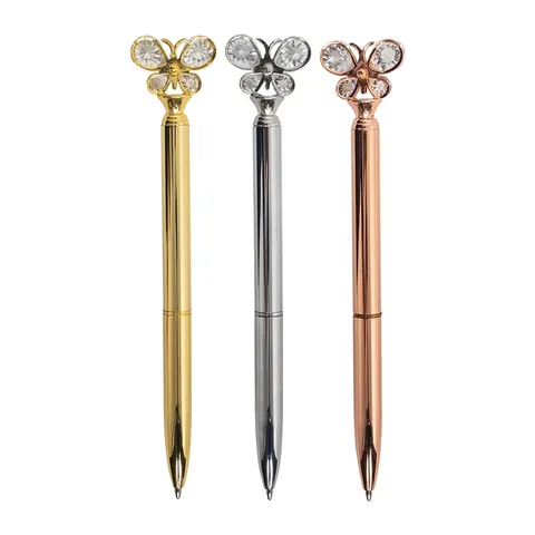 Caneta de metal personalizada giratória (cód. P@15184)