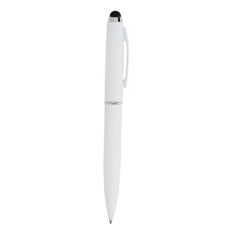 Caneta de metal touch personalizada giratória (cód. 06072)