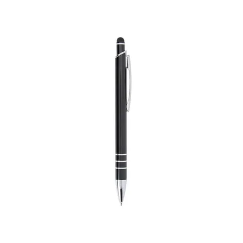 Caneta de metal touch personalizada com clip de metal (cód. 08161T)
