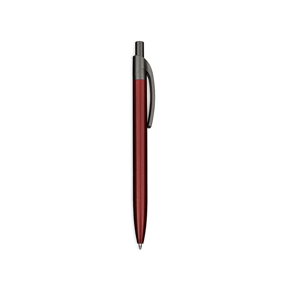 Caneta de metal personalizada na cor vermelho