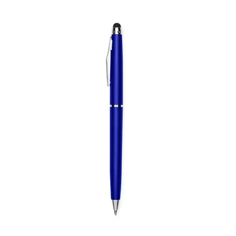 Caneta plástica touch personalizada giratória (cód. 05091)