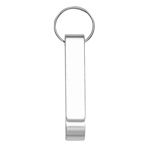 Chaveiro abridor de garrafa de metal personalizado 8,6 × 1,2 cm