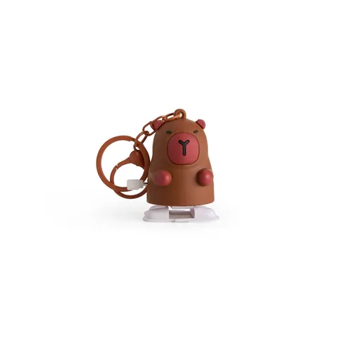 Chaveiro capivara de plástico personalizado