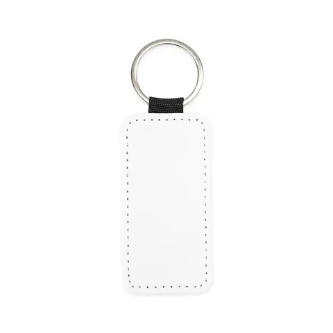 Chaveiro de poliéster personalizado retangular