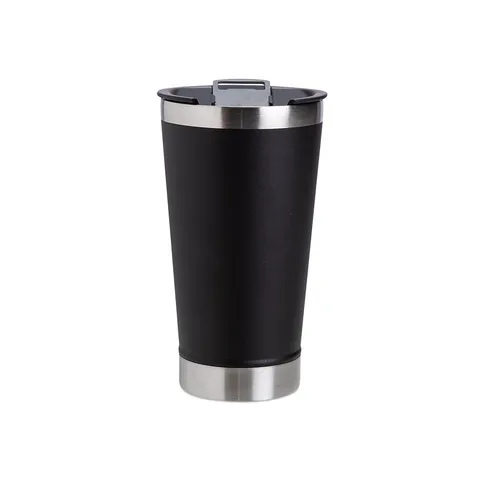 Copo de inox com abridor personalizado 500 ml