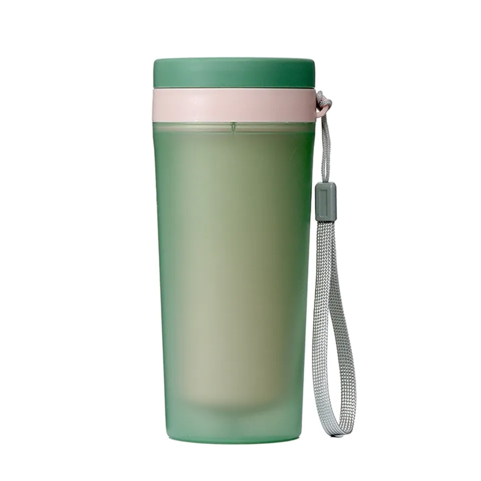 Copo plástico personalizado 300 ml na cor verde