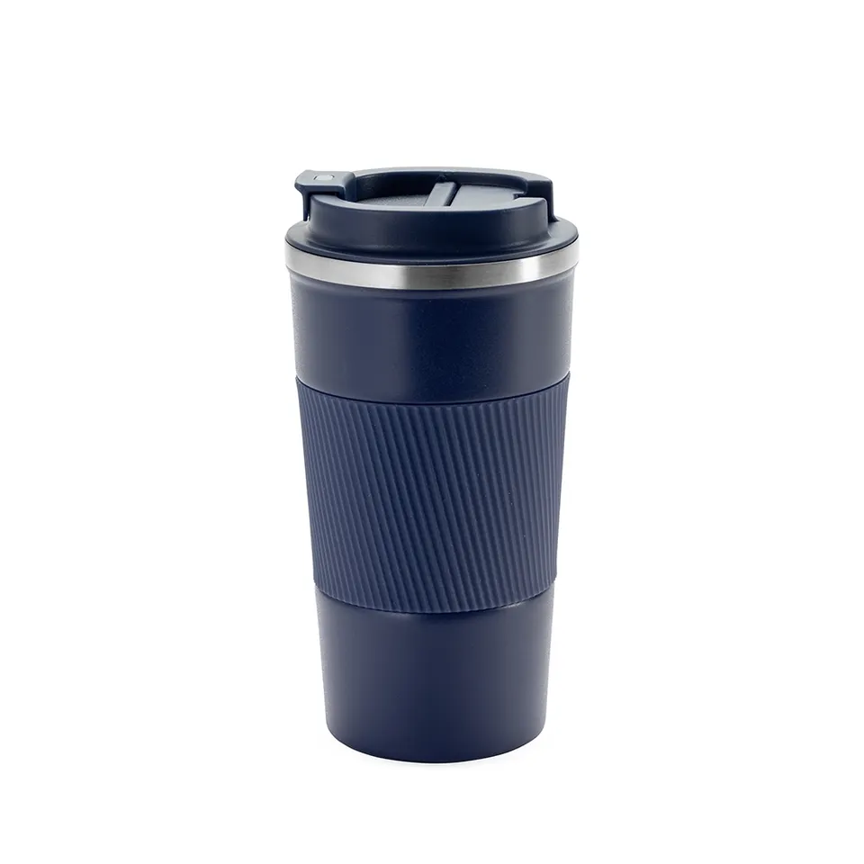 Copo térmico personalizado 500 ml na cor azul