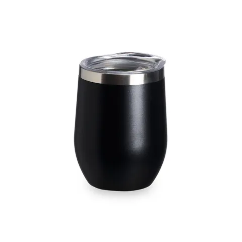 Copo térmico de inox personalizado 320 ml de parede dupla com bico (cód. 14726L)
