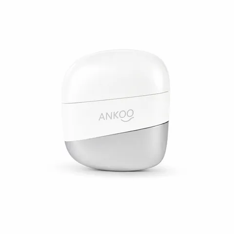 Fone de ouvido bluetooth personalizado formato ear hook com case carregador e comando por toque