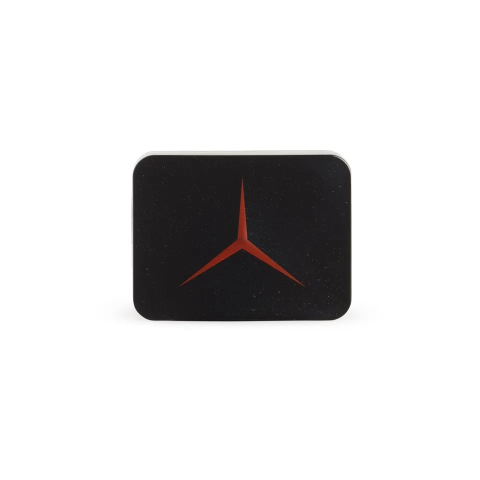 Fone de ouvido bluetooth personalizado com case carregador, comando por toque e display na cor preto
