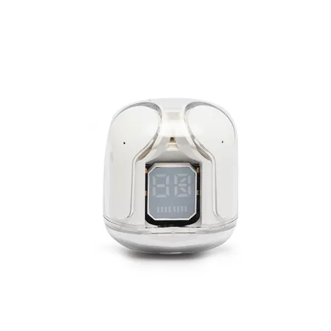 Fone de ouvido bluetooth personalizado TWS com case carregador e comando por toque