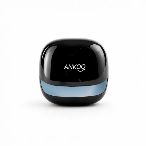 Fone de ouvido bluetooth personalizado intra-auricular com case carregador e comando por toque 5,8 × 6 cm