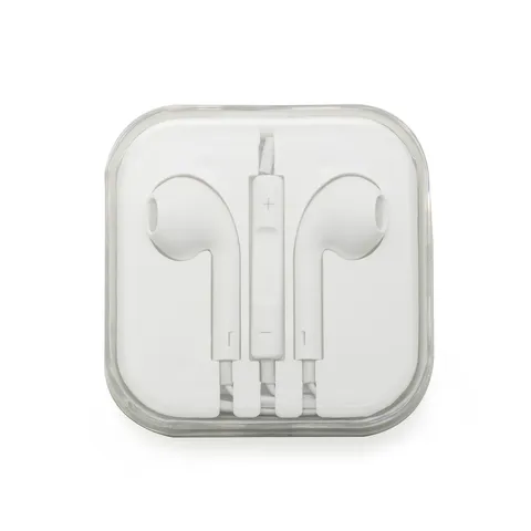 Fone de ouvido com fio personalizado com microfone