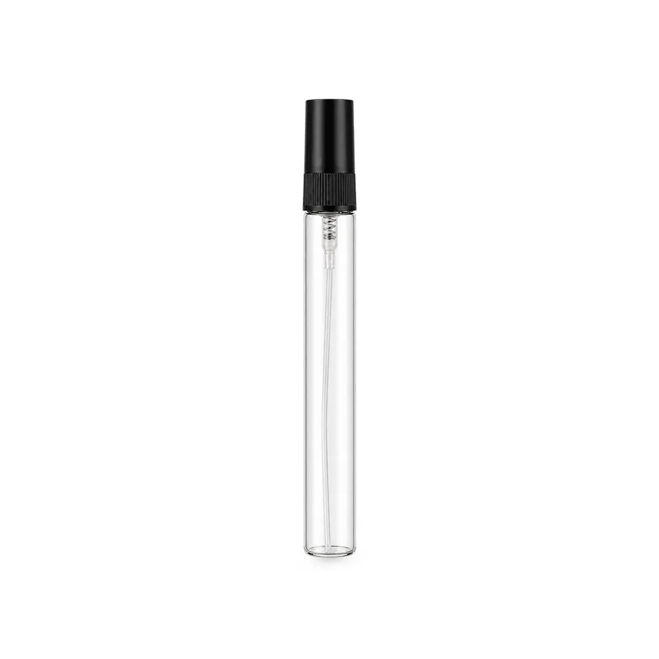Frasco vidro 10ml na cor preto