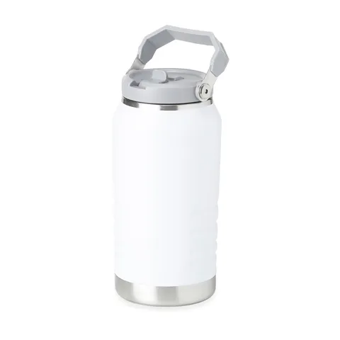 Garrafa térmica personalizada 1,1 litros com canudo e bico
