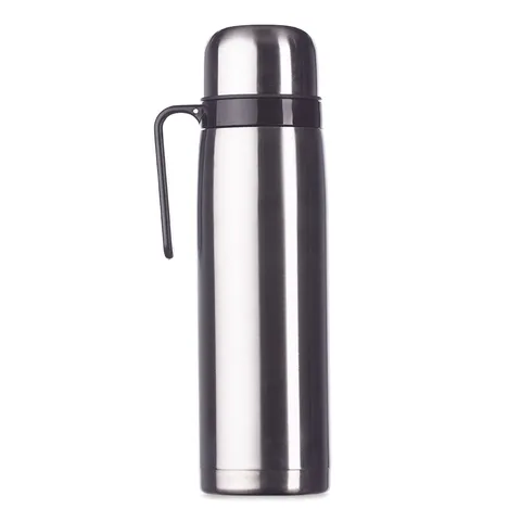 Garrafa térmica de inox personalizada 1 litro com bico e alça (cód. 02090)