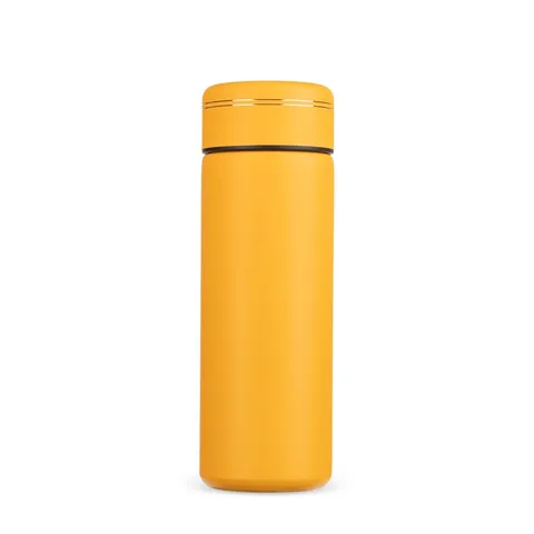 Garrafa térmica personalizada 300 ml amarelo
