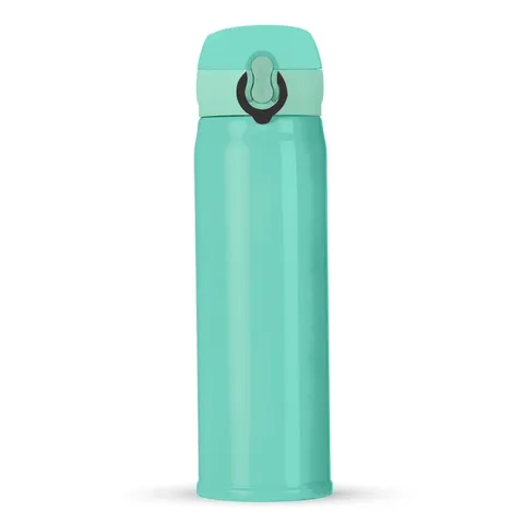Garrafa térmica personalizada 400 ml azul