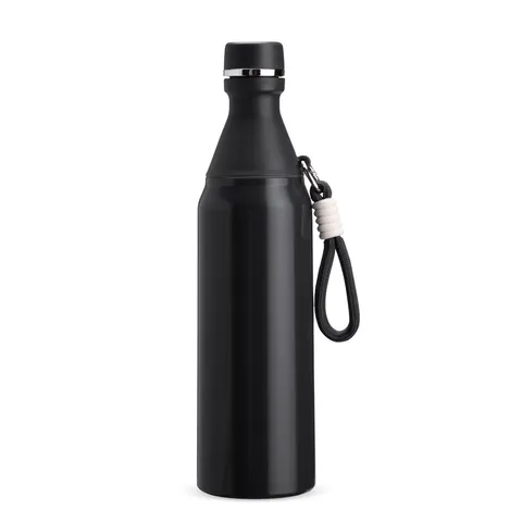 Garrafa térmica personalizada 500 ml com mosquetão e alça