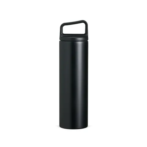 Garrafa térmica personalizada 600 ml de parede dupla com alça
