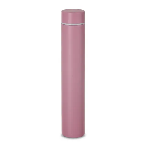 Garrafa térmica de inox personalizada 275 ml rosa