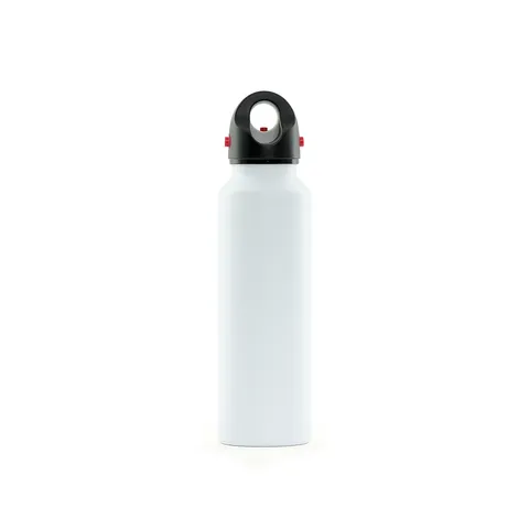 Garrafa térmica de inox personalizada 620 ml branco