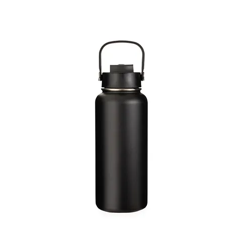 Garrafa térmica de inox personalizada 950 ml de parede dupla com alça (cód. 06097A)